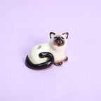 Keramik Haustier Kuchen Topper Katze Kerzenhalter Handgemachte Porzellan Figur