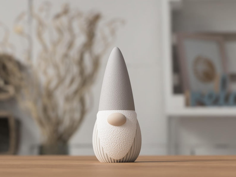 Skandinavischer Wichtel mit Schraubdeckel – Aufbewahrungsbehälter für Herbst & Weihnachten, minimalistisch, klein & groß