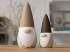 Skandinavischer Wichtel mit Schraubdeckel – Aufbewahrungsbehälter für Herbst & Weihnachten, minimalistisch, klein & groß