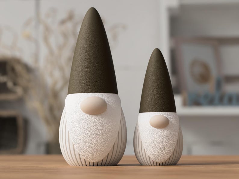 Skandinavischer Wichtel mit Schraubdeckel – Aufbewahrungsbehälter für Herbst & Weihnachten, minimalistisch, klein & groß