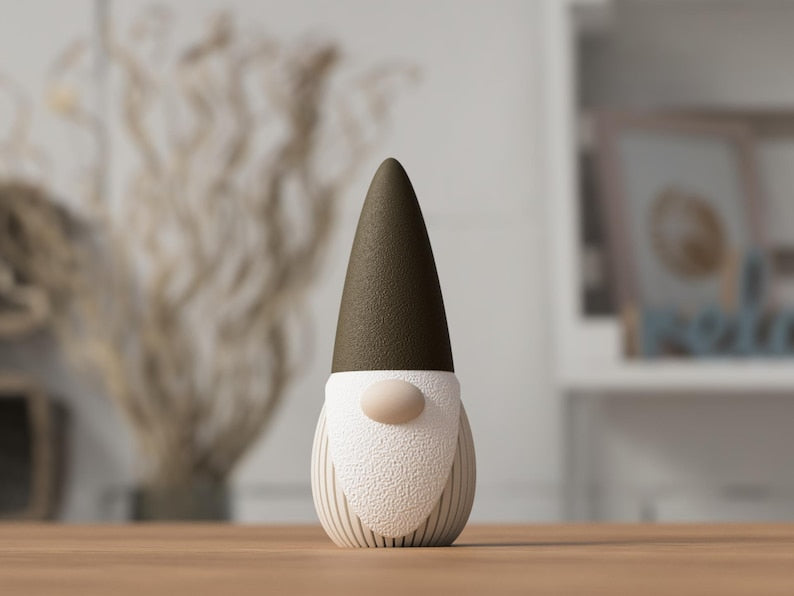 Skandinavischer Wichtel mit Schraubdeckel – Aufbewahrungsbehälter für Herbst & Weihnachten, minimalistisch, klein & groß
