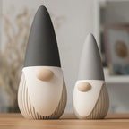Skandinavischer Wichtel mit Schraubdeckel – Aufbewahrungsbehälter für Herbst & Weihnachten, minimalistisch, klein & groß