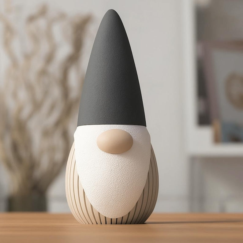 Skandinavischer Wichtel mit Schraubdeckel – Aufbewahrungsbehälter für Herbst & Weihnachten, minimalistisch, klein & groß