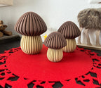 3D-gedruckte Pilz-Deko aus PLA | Herbst- und Winterdekoration | 3 Größen (9, 12, 15 cm)
