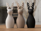 Weihnachtsrentier 3D-gedruckt 4 Größen 16 Farben Weihnachtsdekoration