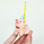 Keramik Schwein Kerzenhalter Rosa Kawaii Schwein Geburtstag Kerze Kuchen Topper Party Dekor Bauernhof