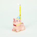 Keramik Schwein Kerzenhalter Rosa Kawaii Schwein Geburtstag Kerze Kuchen Topper Party Dekor Bauernhof