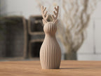 Weihnachtsrentier 3D-gedruckt 4 Größen 16 Farben Weihnachtsdekoration