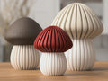 Pilz-Dekoration 3D-Druck Herbst Wohnkultur LED-Teelicht, Modern, 90-150mm, PLA