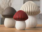 Pilz-Dekoration 3D-Druck Herbst Wohnkultur LED-Teelicht, Modern, 90-150mm, PLA