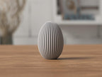 Osterei Ornamente 3D Druck, Moderne Minimalistische Osterdekoration zum Aufhängen oder Hinstellen, 50mm