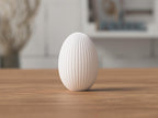 Osterei Ornamente 3D Druck, Moderne Minimalistische Osterdekoration zum Aufhängen oder Hinstellen, 50mm