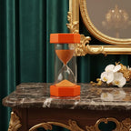 60-Minuten Sanduhr, bunte Sanduhr mit stabilem Rahmen, Schreibtisch-Timer für Zeitmanagement
